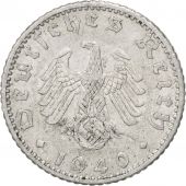Allemagne, IIIme Reich, 50 Reichspfennig, 1940 A, Berlin, KM 96