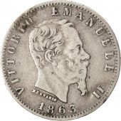 Italie, Victor Emmanuel II, 20 Centesimi, 1863 T BN, Turin, KM 13.2