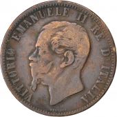 Italie, Royaume, Victor Emmanuel II, 10 Centesimi, 1866 N, Naples, KM 11.4
