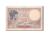 France, 5 Francs type violet 1916-1918, fayette 3.13, Pick 72d