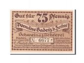 Notgeld, Anhalt, Badetz " toile", 75 Pfennig 1918, Mehl 59.1