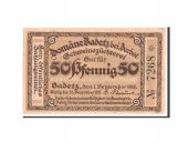 Notgeld, Anhalt, Badetz " fleur", 50 Pfennig 1918, Mehl 59.1