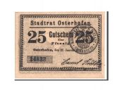 Notgeld, Bayern, Osterhofen 3 , 25 Pfennig 1917, Mehl 1034.1a
