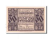 Notgeld, Westfalen, Paderborn, 50 Pfennig 1921, Mehl 1042.1