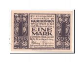 Notgeld, Westfalen, Paderborn, 1 Mark 1921, Mehl 1042.1