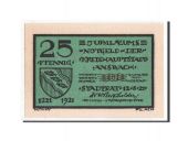 Notgeld, Bayern, Ansbach, 25 Pfennig 1921, 64014, Mehl 35.2c