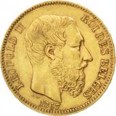 Belgique, Lopold II, 20 Francs, 1867, KM 32