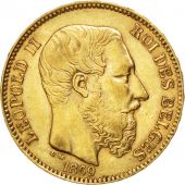 Belgique, Lopold II, 20 Francs, 1869, KM 32