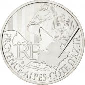 Vme Rpublique, 10 Euro des Rgions, Provence-Alpes-Cte d'azur, 2010, KM 1668