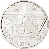 Vme Rpublique, 10 Euro des Rgions, Martinique, 2010, KM 1662