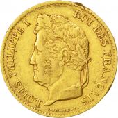 Louis Philippe I, 40 Francs or, 1834 A, Paris, Gadoury 1106