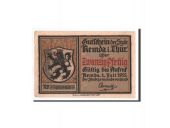 Allemagne, Remda, 20 Pfennig, Batiment, 1921, 1921-07-01, NEUF, Mehl:1115.1