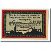 Allemagne, Pasing Stadt, 25 Pfennig, Ecusson, 1918, 1918-09-01, SPL, Mehl:1050.1