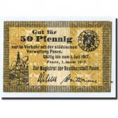 Allemagne, Posen, 50 Pfennig, Monument, 1917, 1917-01-01, TTB+