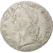 Louis XV, cu au Bandeau, 17[] H, La Rochelle, Gadoury 322