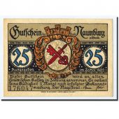 Billet, Allemagne, Naumburg a.S. Stadt, 25 Pfennig, Eglise, 1920, Undated, SPL