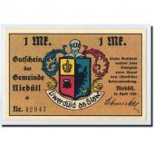 Billet, Allemagne, Niebll, 1 Mark, Ecusson, 1920, 1920-04-20, SPL, Mehl:970.1