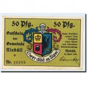 Billet, Allemagne, Niebll, 50 Pfennig, Ecusson, 1920, 1920-04-20, SPL
