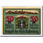 Billet, Allemagne, Rastenberg, 50 Pfennig, chteau, 1921, 1921-09-01, SPL