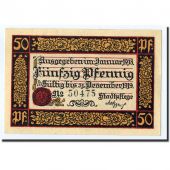 Billet, Allemagne, Rottweil, 50 Pfennig, aigle, 1919, 1919-12-31, SPL