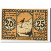 Banknote, Germany, Reinerz, 25 Pfennig, skieur, 1921, 1921-07-01, UNC(63)