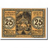 Billet, Allemagne, Reinerz, 25 Pfennig, fontaine, 1921, 1921-07-01, SPL