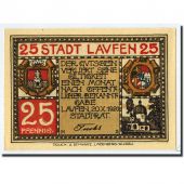 Banknote, Germany, Laufen, 25 Pfennig, paysage, 1920, 1920-10-20, UNC(63)
