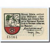 Banknote, Germany, Lorch, 10 Pfennig, personnage, 1920, 1920-08-20, UNC(63)