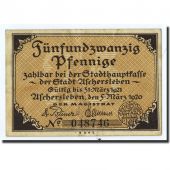 Banknote, Germany, Aschersleben, 25 Pfennig, Eglise, 1920, 1920-03-05, UNC(63)