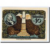 Billet, Allemagne, Fallersleben, 10 Pfennig, Monument, 1920, 1920-10-01, SPL