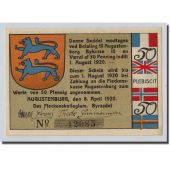 Banknote, Germany, Augustenburg, 50 Pfennig, arbre, 1920, 1920-04-08, UNC(63)