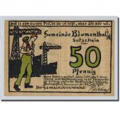Banknote, Germany, Blumenthal, 50 Pfennig, personnage, 1921, 1921-03-25
