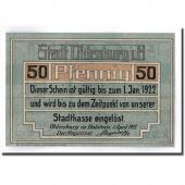 Banknote, Germany, Oldenburg, 50 Pfennig, manoir, 1921, 1921-04-01, UNC(63)