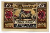 Billet, Allemagne, Wilsnack, 75 Pfennig, personnage 3, 1922, 1920-06-20, SPL