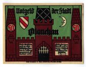 Billet, Allemagne, Glauchau Stadt, 50 Pfennig, personnage, 1921, 1921-05-01