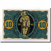 Banknote, Germany, Torgau, 10 Pfennig, personnage, 1921, 1921-02-10, UNC(63)