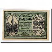 Banknote, Germany, Katztte, 25 Pfennig, paysage, 1920, 1920-12-15, UNC(63)