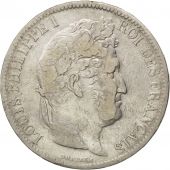 Louis-Philippe I, 5 Francs tte laure, 1831 W, Lille, Gadoury 677a