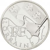 Vme Rpublique, 10 Euro des Rgions, Lorraine, 2010, KM 1661
