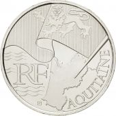 Vme Rpublique, 10 Euro des Rgions, Aquitaine, 2010, KM 1645