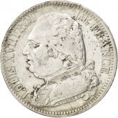 Louis XVIII, Premire Restauration, 5 Francs buste habill, 1815/4 Q, Perpignan, Gadoury 591