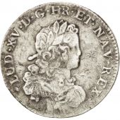 Louis XV, 1/3 cu de France, 1721 B, Rouen, Gadoury 306