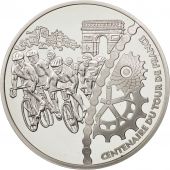 Vme Rpublique, 10 Euro Centenaire du Tour de France 2003, qualit Belle preuve, KM 1322