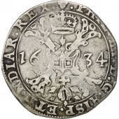 Belgique, Brabant, Philippe IV, 1/2 patagon, 1634, Bruxelles, KM 46.6