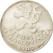 Tchcoslovaquie, Rpublique, 100 Korun, 1949, KM 29