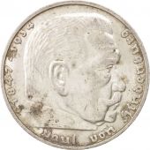 Allemagne, IIIme Reich, 5 Reichsmark, 1939 D, Munich, KM 94