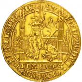 FLANDRE, Louis II de Mle, Lion d'or heaum, Gand, Delmonte 460