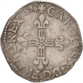 Charles X, 1/4 cu, 1596 99, Dinan, Sombart 4670