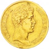 Charles X, 40 Francs or, 1830 A, Paris, Gadoury 1105