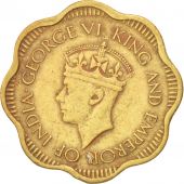 Ceylon, George VI, 10 Cents, 1944, KM 118